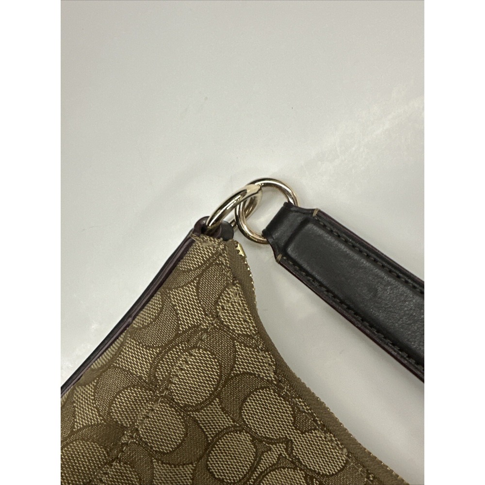 Coach Handbag/Purse Nice&clean Pocket Inside Brown Leather Strap Medium Size Bag - Picture 9 of 9